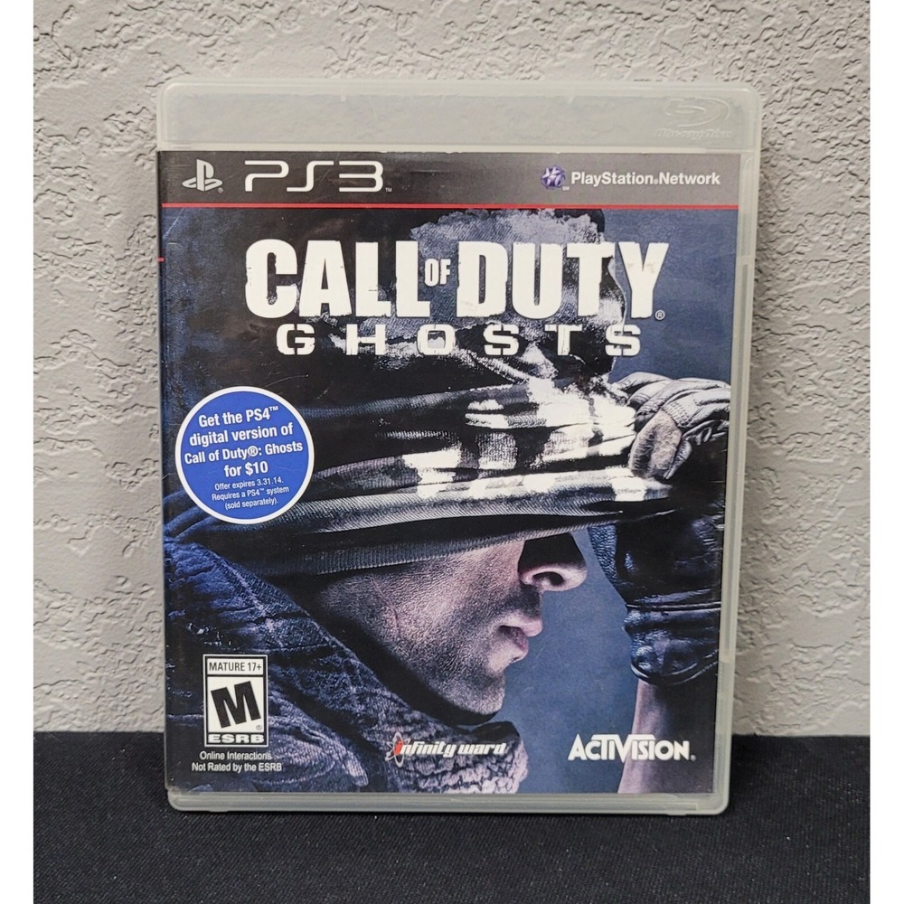 Playstation 3 Video Game Call Of Duty: Ghosts PS3